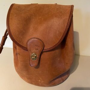 Classic Coach backpack